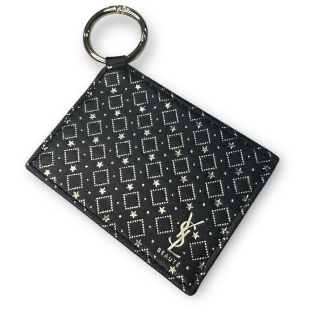 YSL Beauty Holiday Black and Gold Mirror Keychain - SEALED - Picture 3 of 3